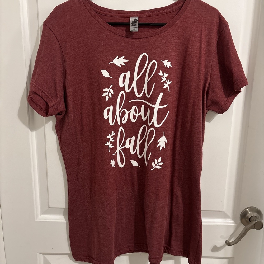 Instant Message Women's t Shirt Pullover Short sleeve Graphic Size XL
